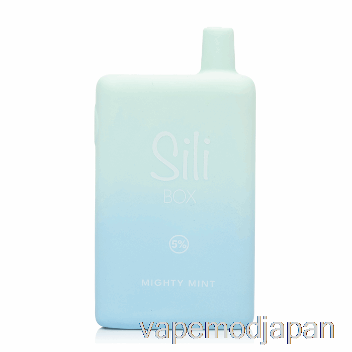 VAPE MOD SILI ボックス 6000 使い捨て マイティミント
